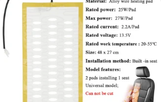 Alloy Wire Heating Pad